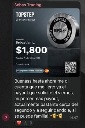 Resultado de un alumno del Club