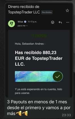 Resultado de un alumno del Club